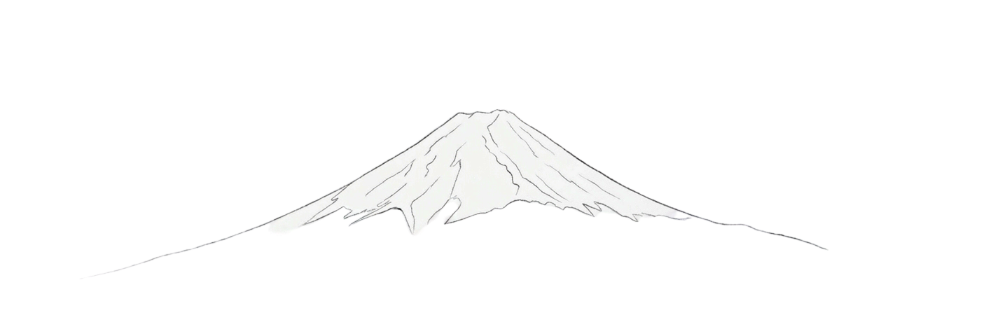 Mt Fuji Sketch